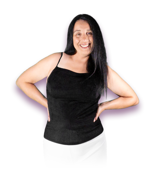 Creadora de UGC en castellano posando